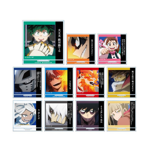 『僕のヒーローアカデミア』トレーディング名シーンアクリルスタンド(単位/BOX)【202508再販】